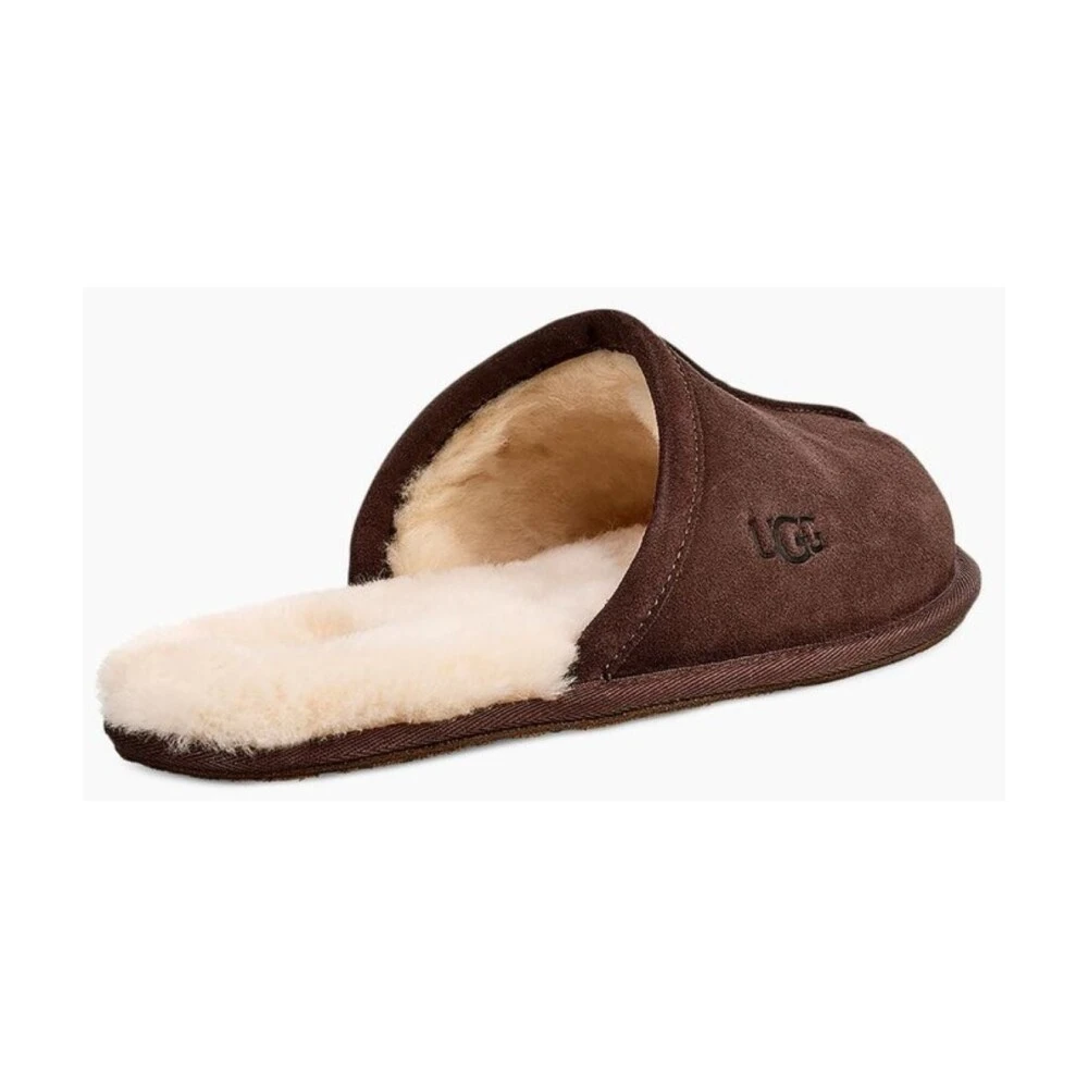 Ugg Klassieke Suède Scuff Slippers Brown Heren