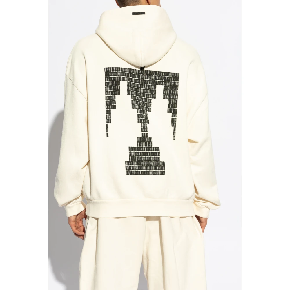 Fear Of God Hoodie Beige Heren