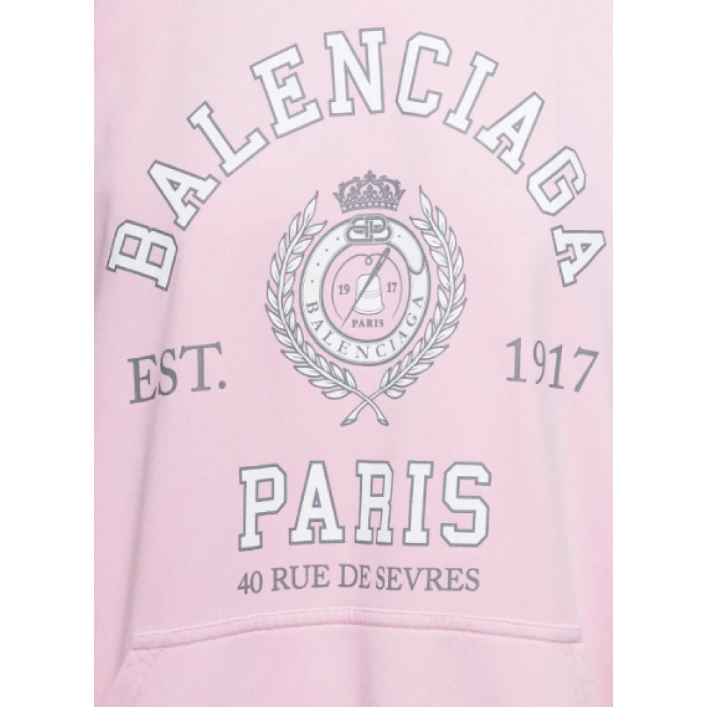Balenciaga Hoodies Pink Dames