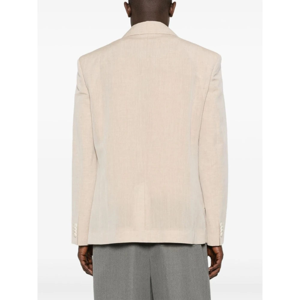 Jacquemus Blazers Beige Heren