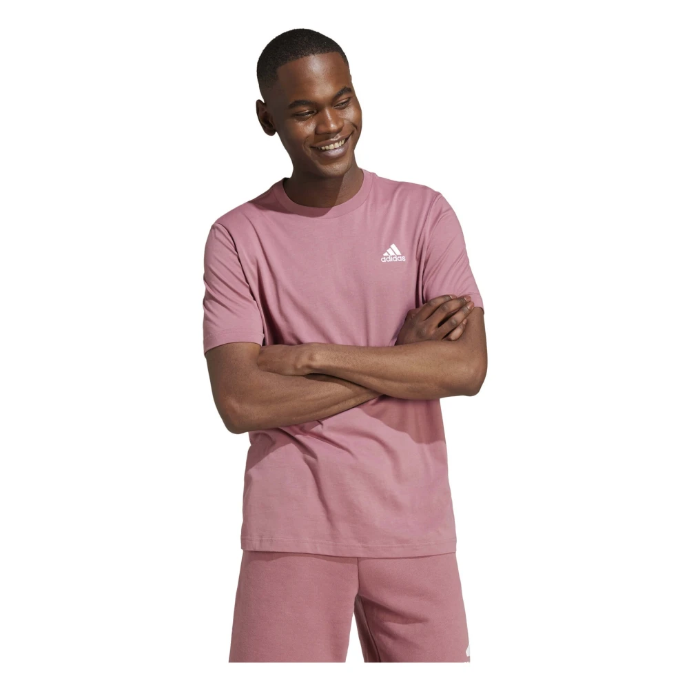 Adidas T-shirt Pink Heren