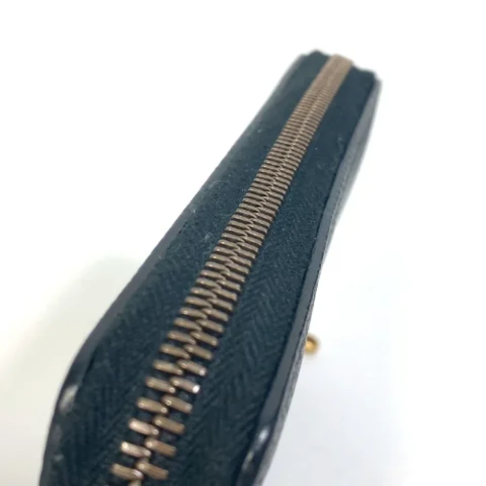 Gucci Vintage Pre-owned Leather wallets Black Heren