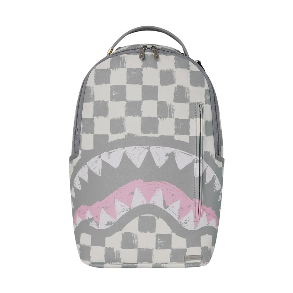 Sprayground Vanquish Cream Grijs Wit Rugzak White Unisex