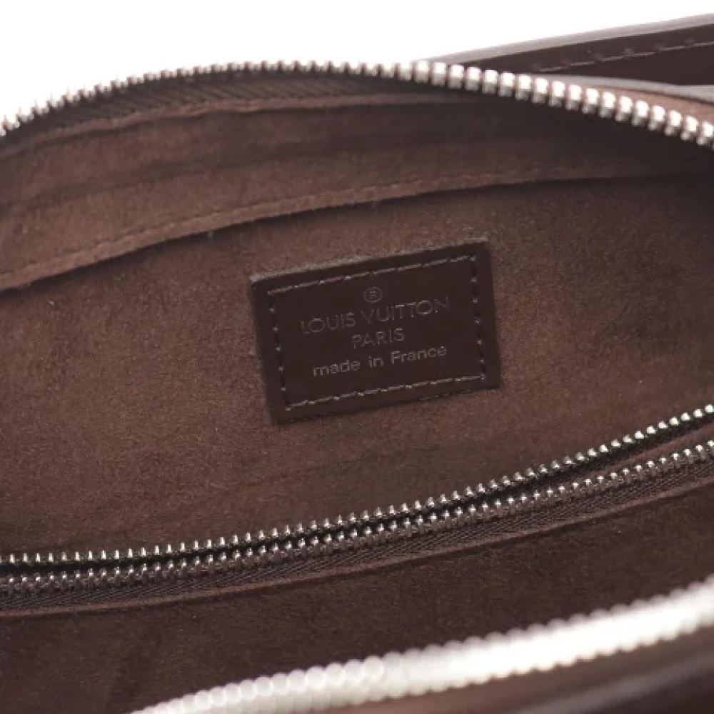 Louis Vuitton Vintage Pre-owned Leather handbags Brown Dames