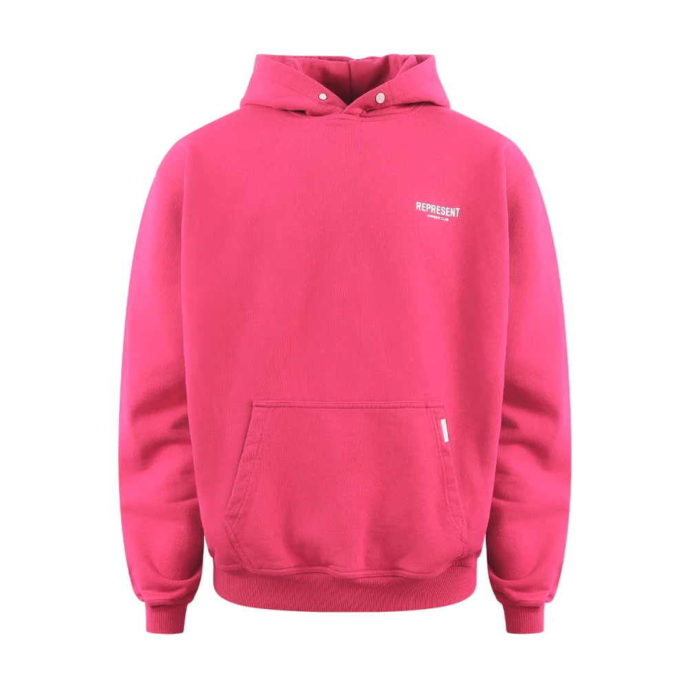 Represent knitwear Owners Club hoodie Ocm407 144 Pink Heren