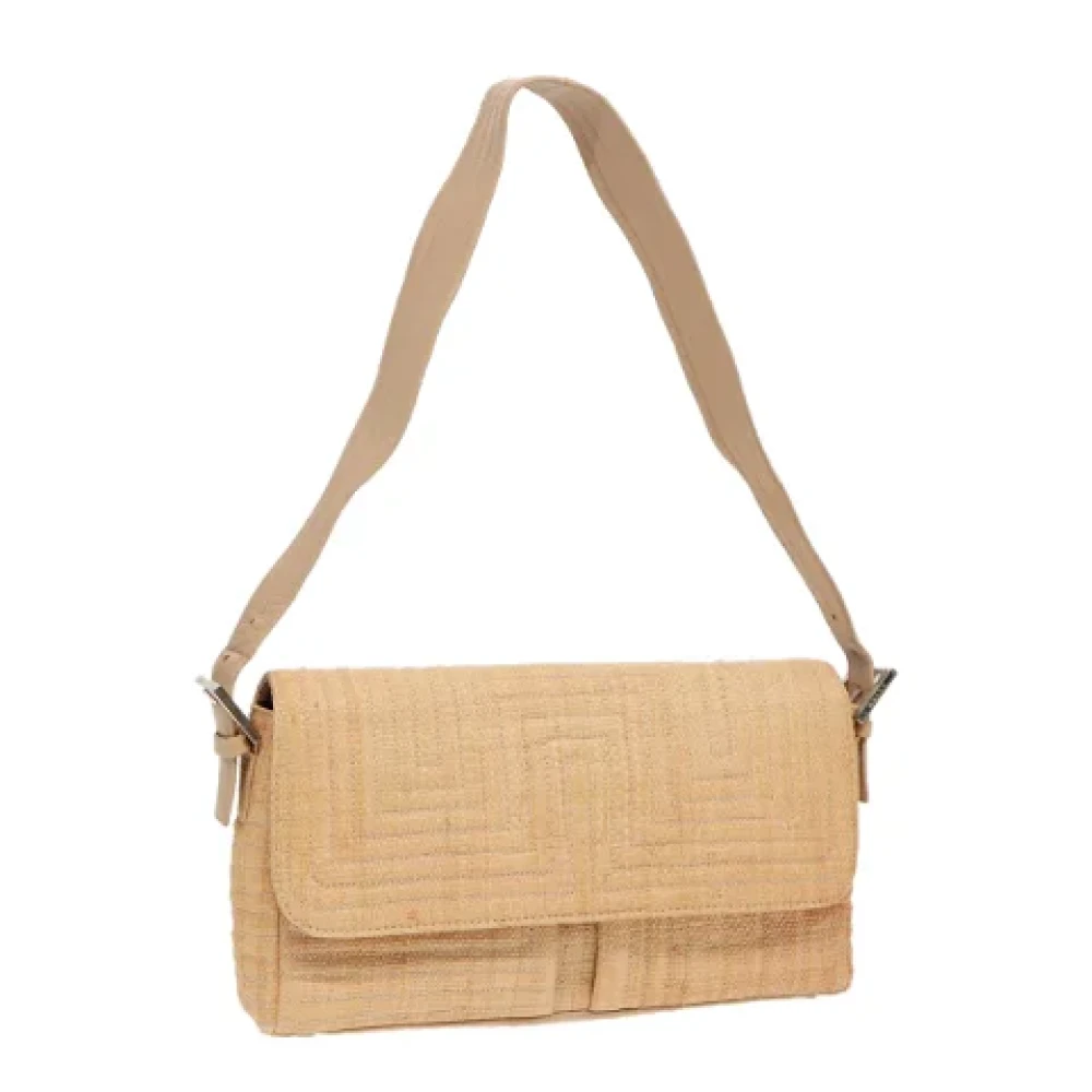 Bally Pre-owned Canvas shoulder-bags Beige Dames