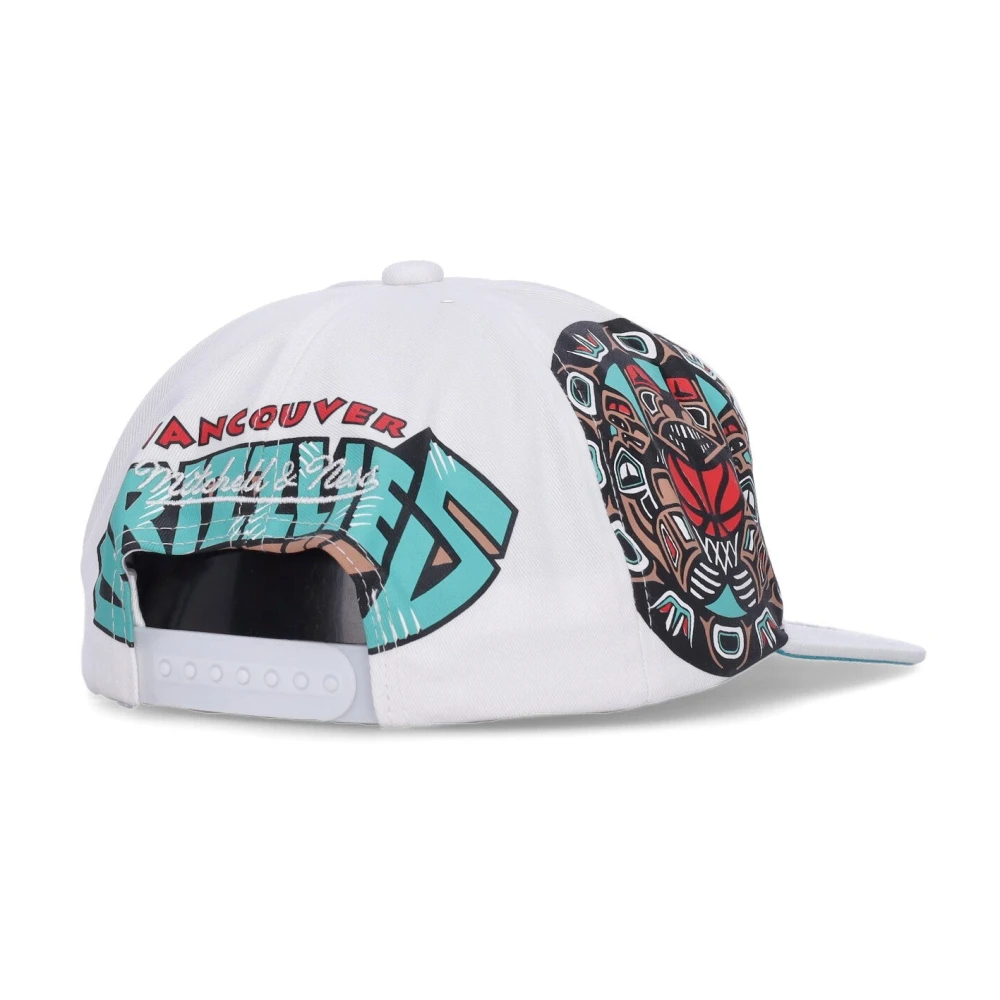 Mitchell & Ness Grizzlies Platte Klep Pet Wit White Heren