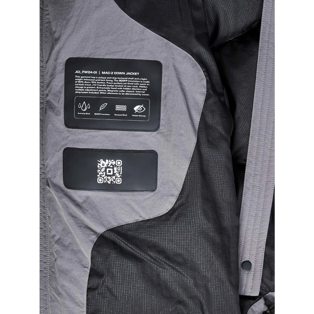 JG1 Grijze Jas voor Stijlvol Comfort Gray Heren