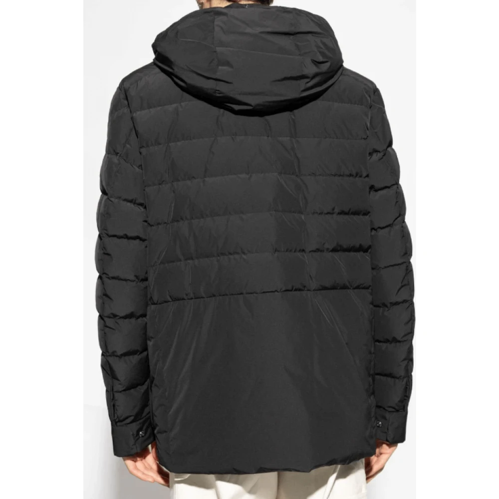 Moncler Gewatteerde Logojas Black Heren