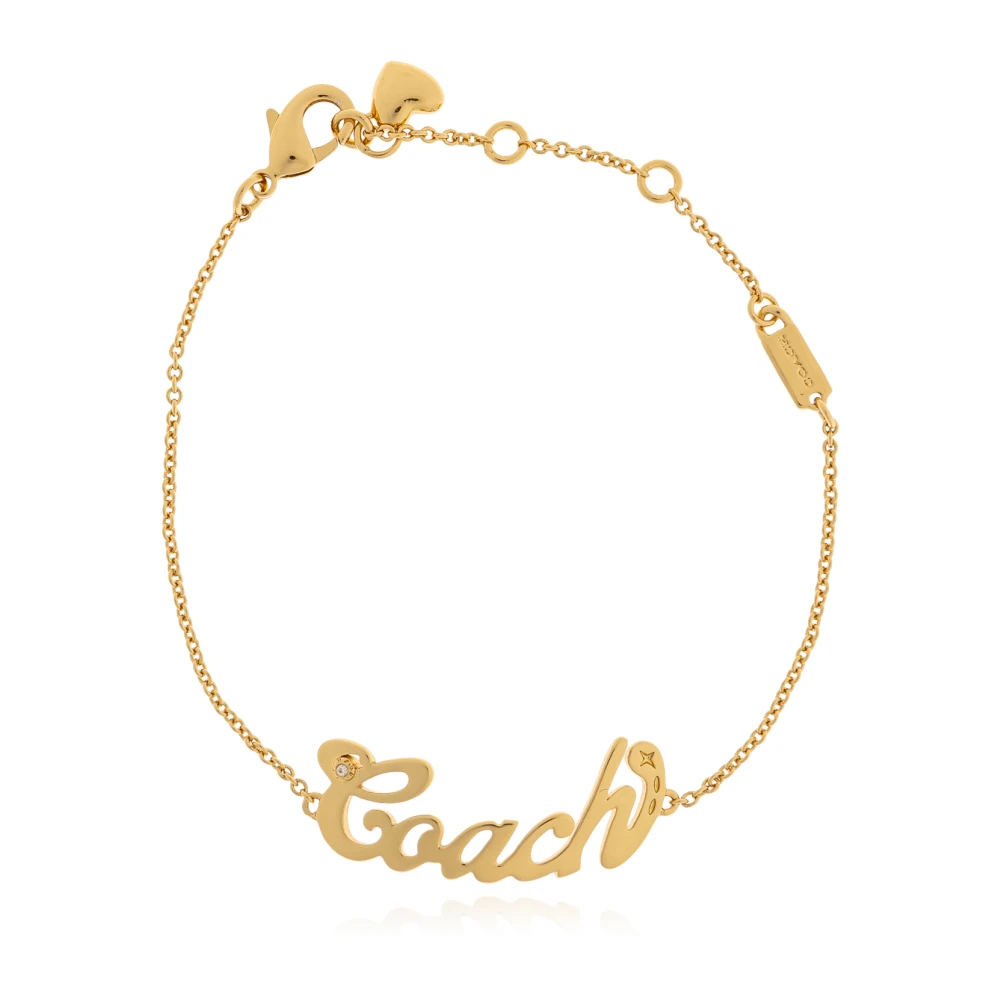Coach Damen Gelb Messingarmband