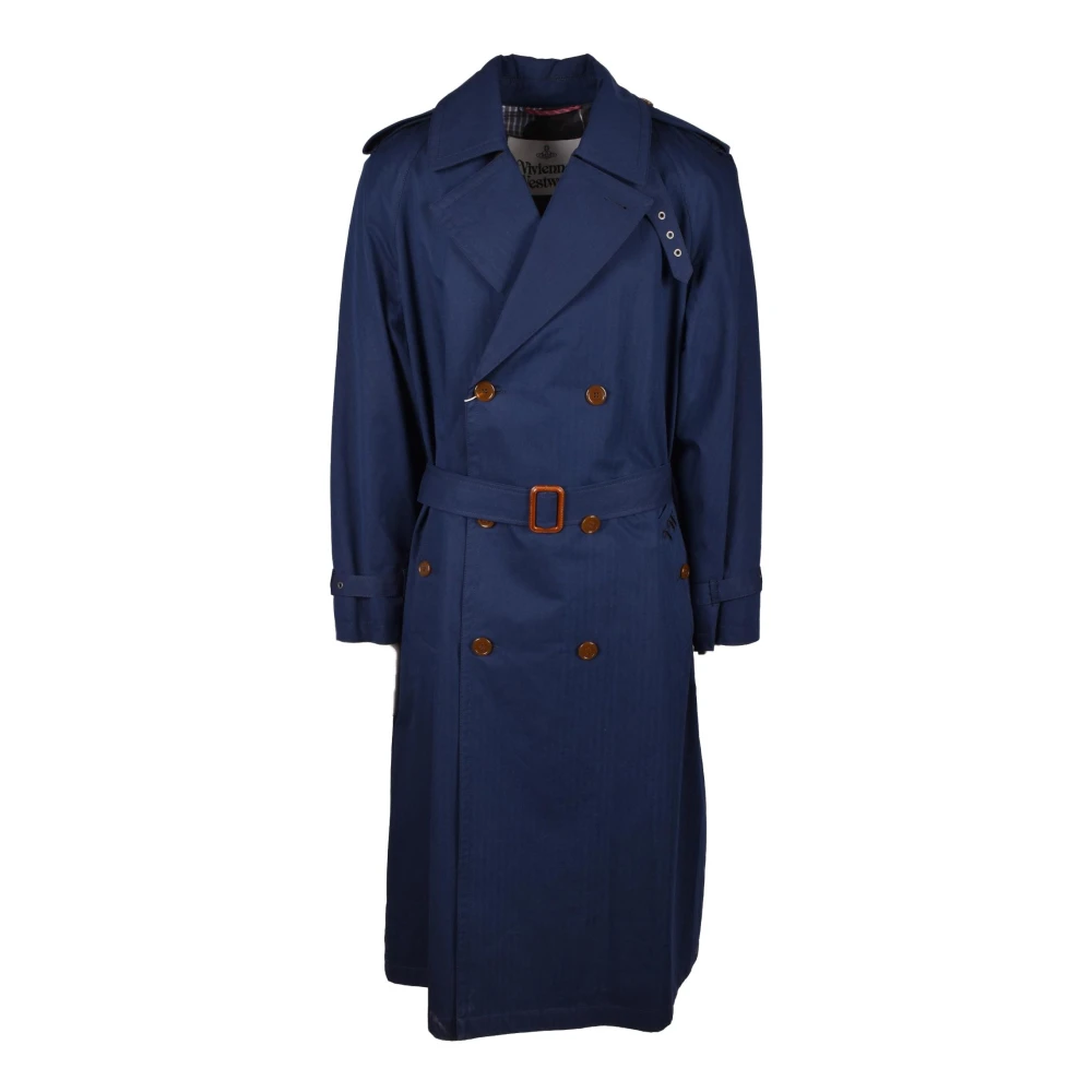 Vivienne Westwood Trench Blue Heren