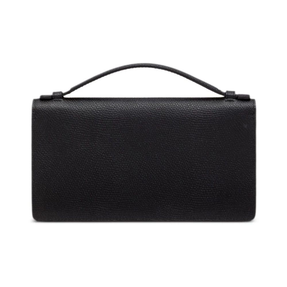 Valentino Garavani Zwarte V-Logo Portemonnee Riem Tas Black Dames