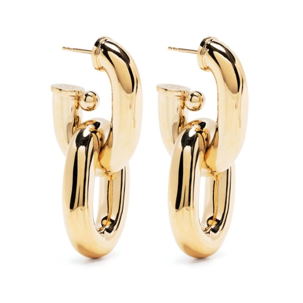 Rabanne Chain Link Earrings - Female - Earrings - Yellow - One Size - Accessories