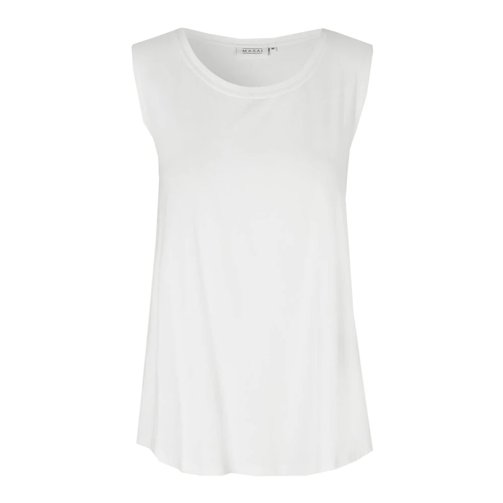 Masai Zachte en stijlvolle Maelisa tops en t-shirts White Dames