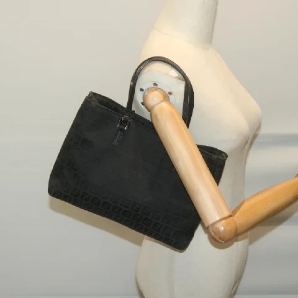 Fendi Vintage Pre-owned Fabric fendi-bags Black Dames