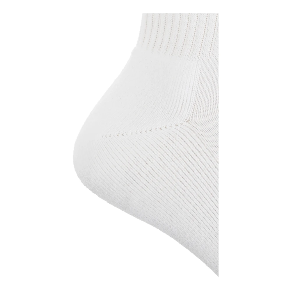 Versace Katoenen sokken met logo White Heren