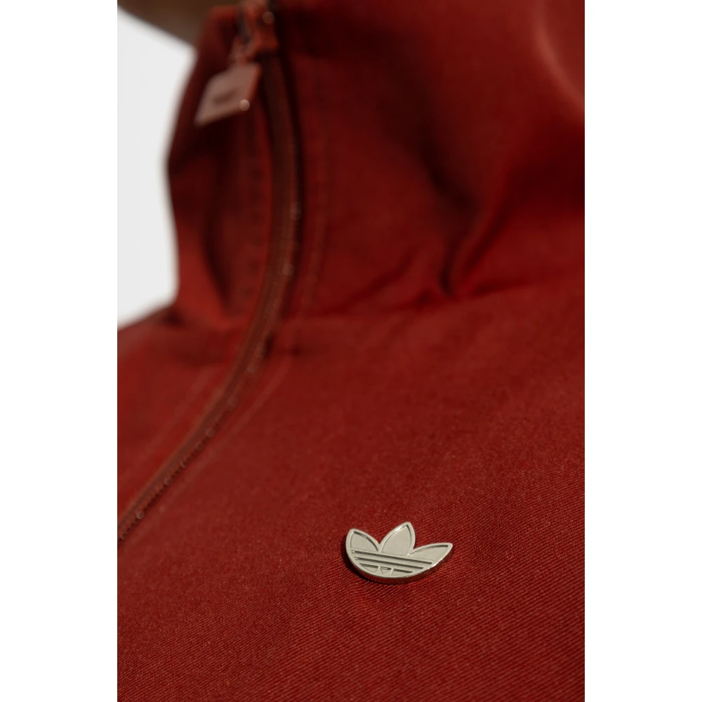 adidas Originals Lichtgewicht Jack met Logo Red Heren