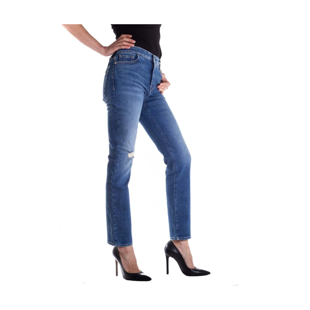 Replay Slim-fit Jeans Blue Dames