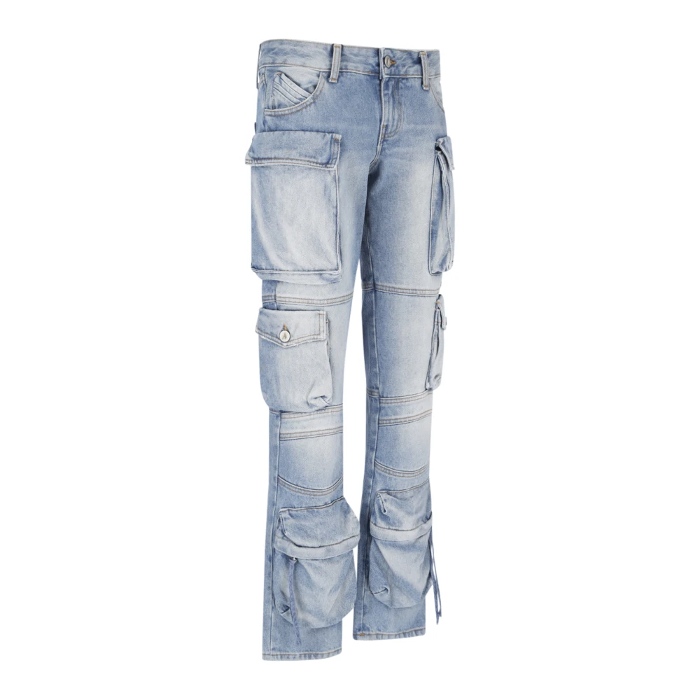 The Attico Stijl Jeans Blue Dames