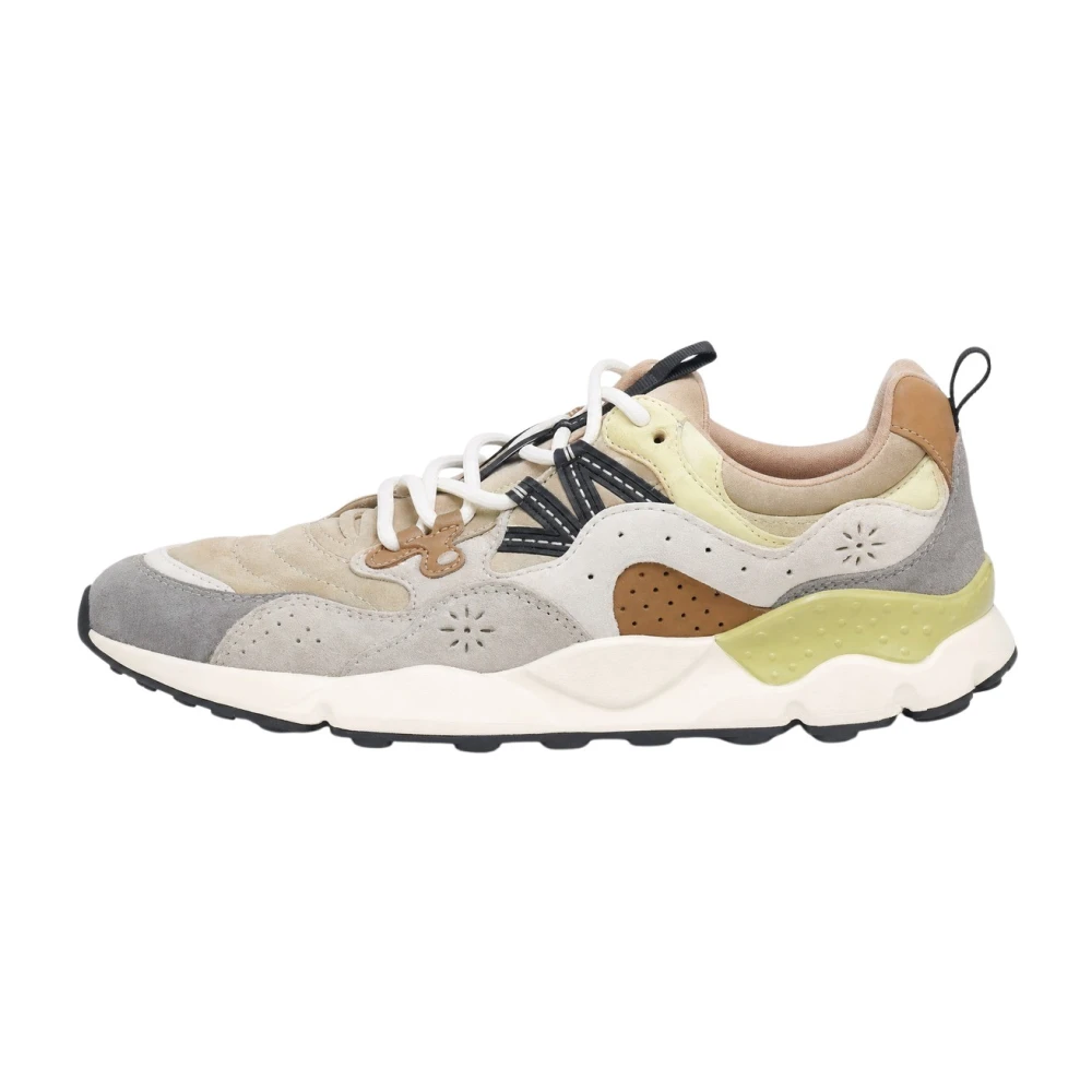 Flower Mountain , Sneakers, Male, Beige, 7 Uk, Yamano 3