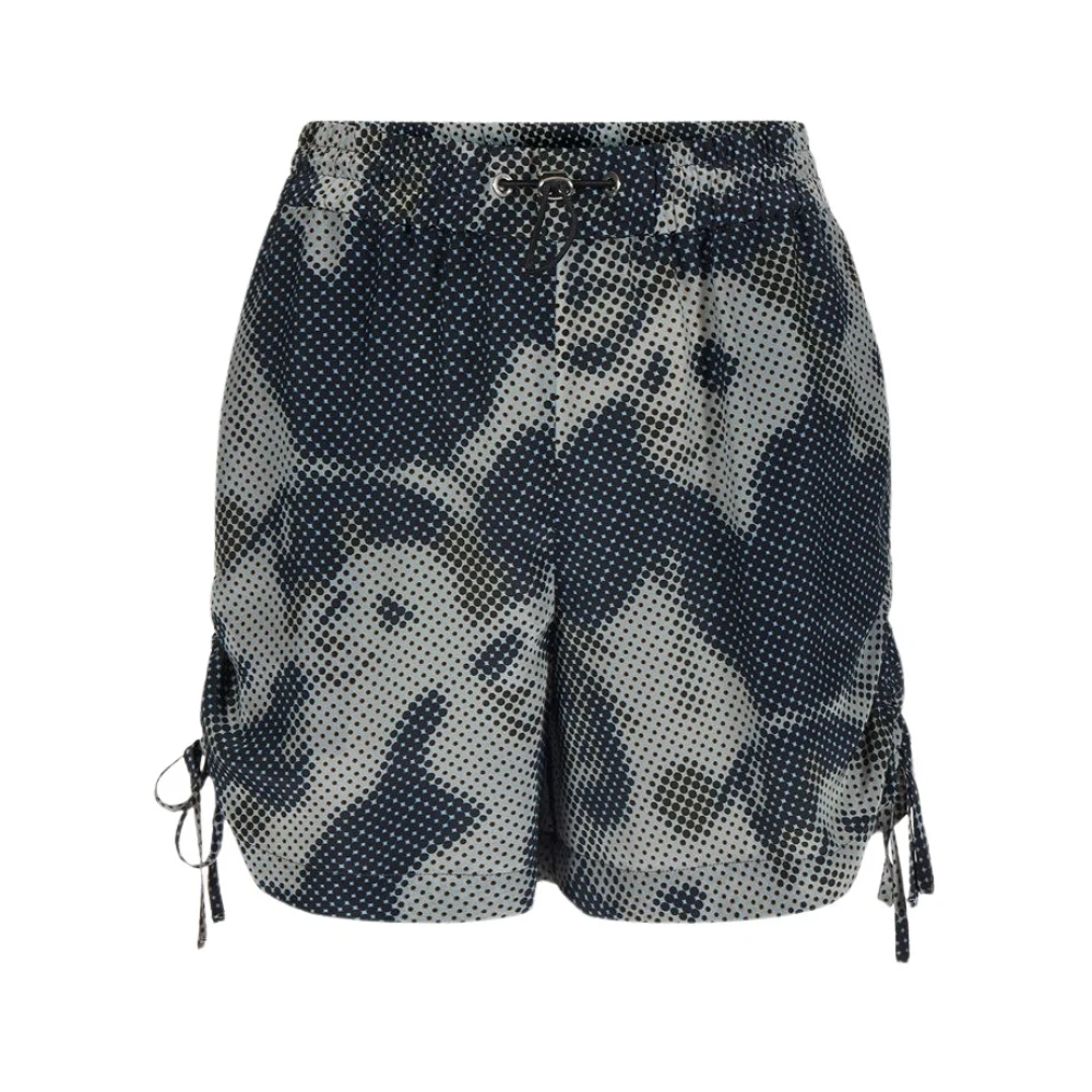 Iceberg Joggers Shorts met Pixel Print Multicolor Dames