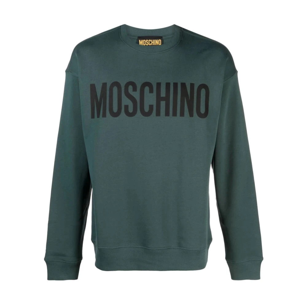 Moschino Sweatshirts Green Heren