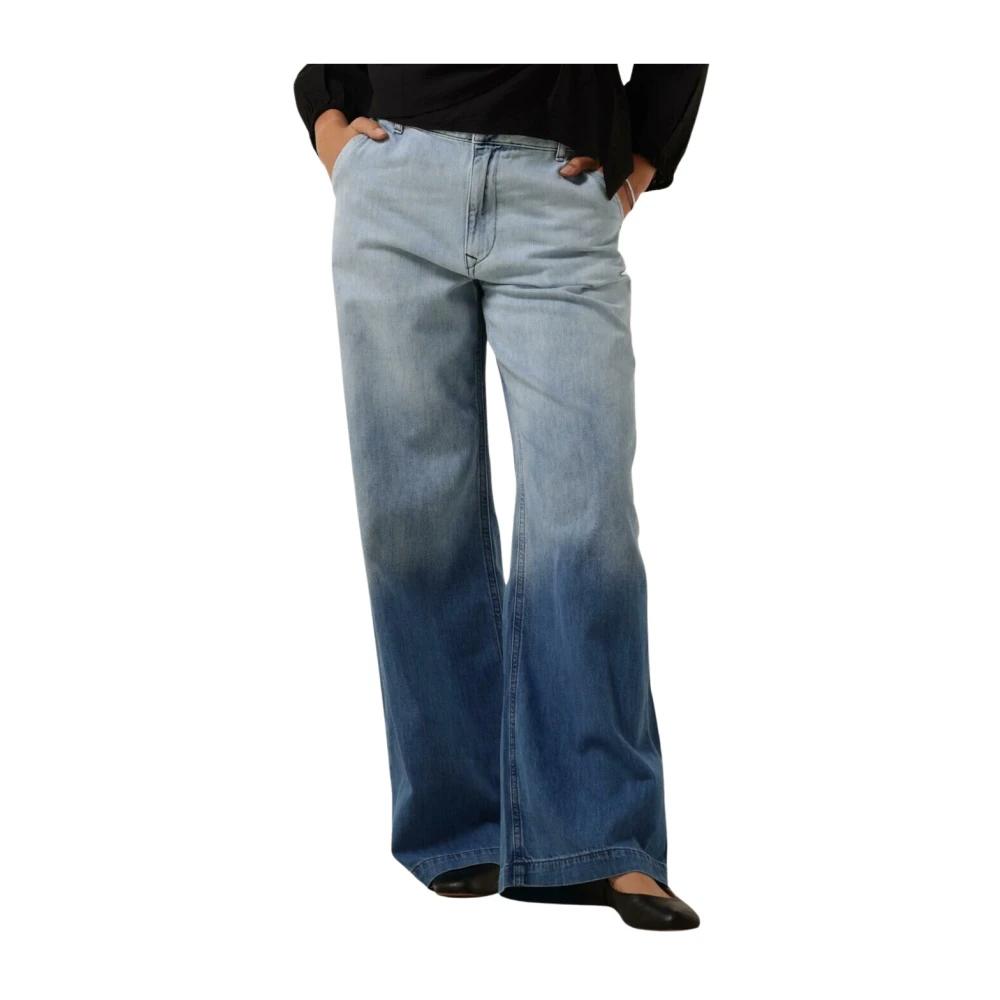 My Essential Wardrobe Wide Leg Jeans Malomw 143 Blue Dames