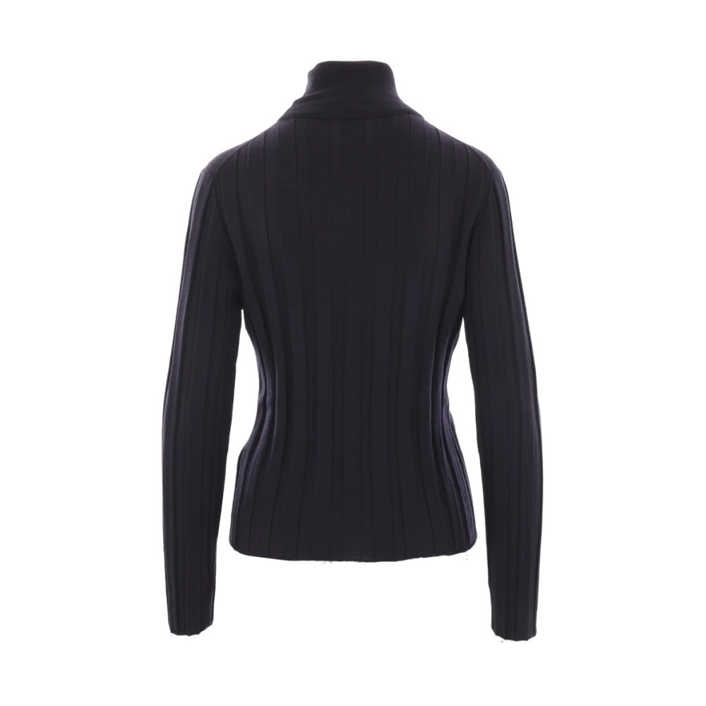 allude Blauwe Ribtrui Blue Dames
