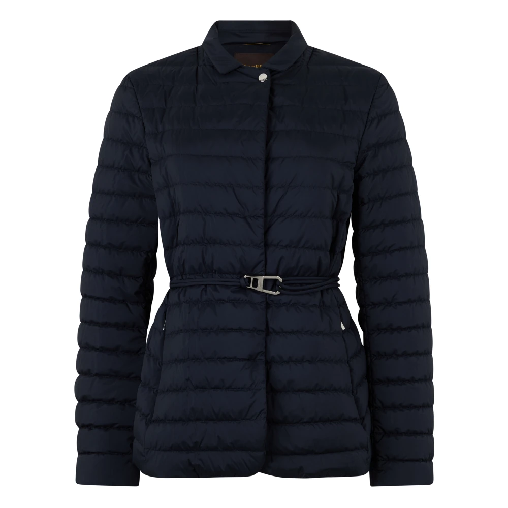 Moorer Kvinno Blå Jackor Dam, L, Faenza-S3 Jacket