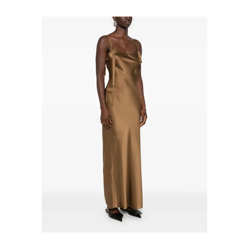 The Garment Olijf String Jurk Green Dames