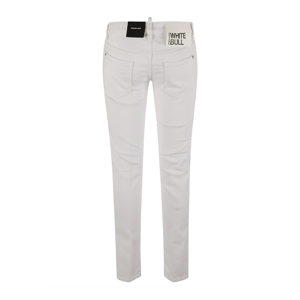 Dsquared2 Witte Jennifer Jeans White Dames