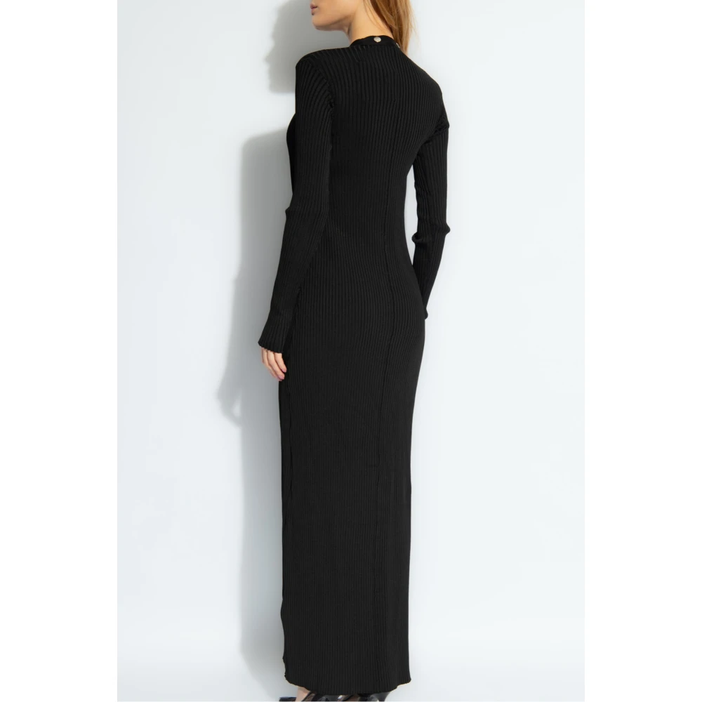 The Attico Maxi-jurk Black Dames