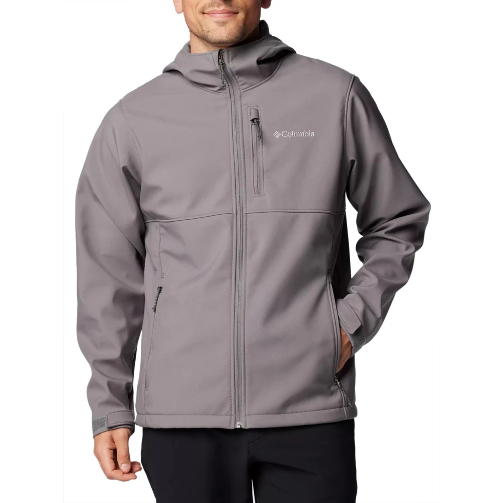 Columbia Softshell Wandelen Jas in Grijs Gray Heren