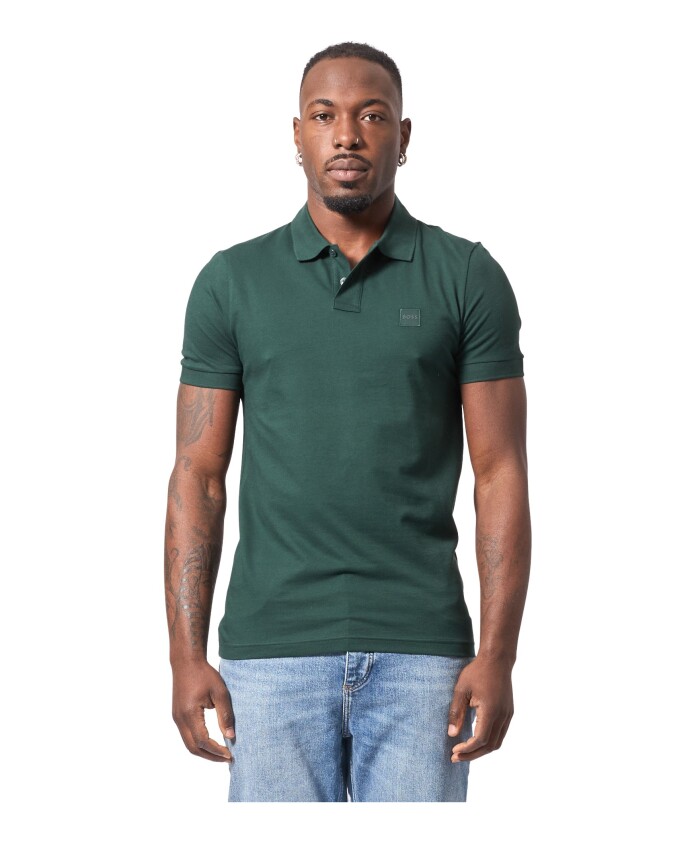 polo-vert-passenger-chemise-a-manches-courtes