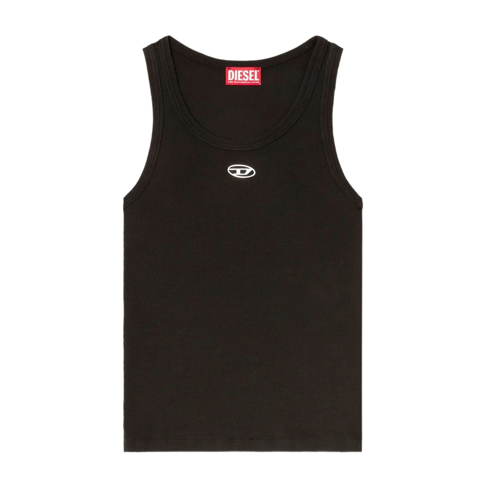 Diesel Women's Black T-Anki-Od Tank Top - Sleeveless Tops - M - Tops