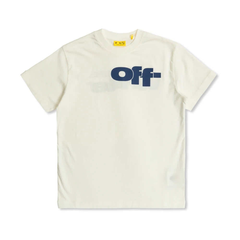 Off White T-shirt med tryckt logotyp White, Unisex