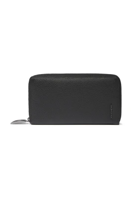 Zip-around women’s wallet with four dividers