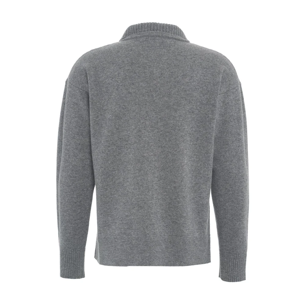 Mauro Grifoni Grijze Gebreide Kleding voor Mannen Aw24 Gray Heren