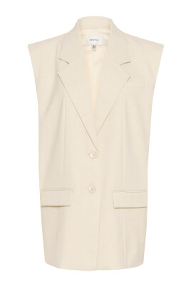 egret-melange-waistcoat-jacket