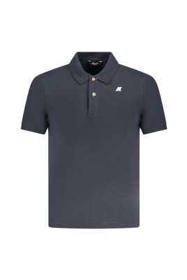 polo-en-coton-bleu