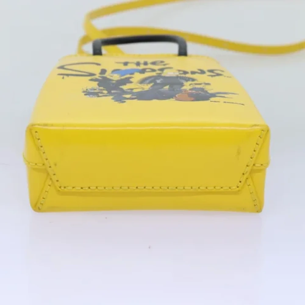 Balenciaga Vintage Pre-owned Leather balenciaga-bags Yellow Dames