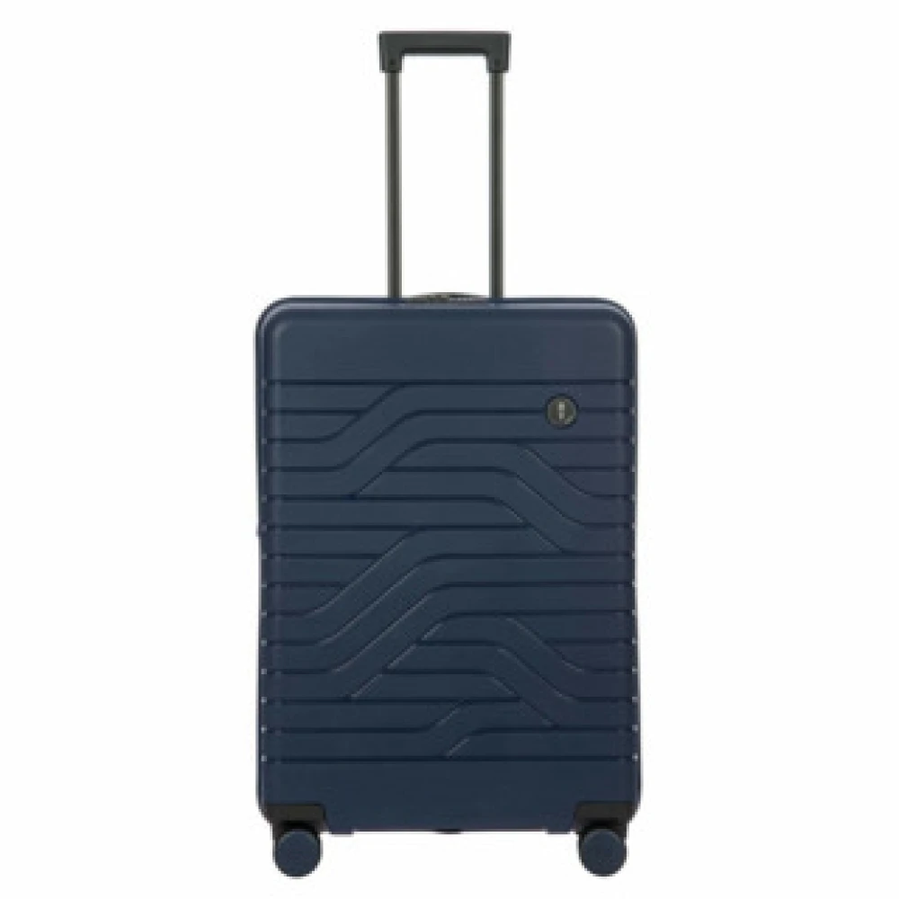 Bric's Unisex Blue Cabin Bags, One Size, Adult Trolley In Petrol