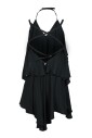 robe-courte-avec-encolure-dos-torsadee