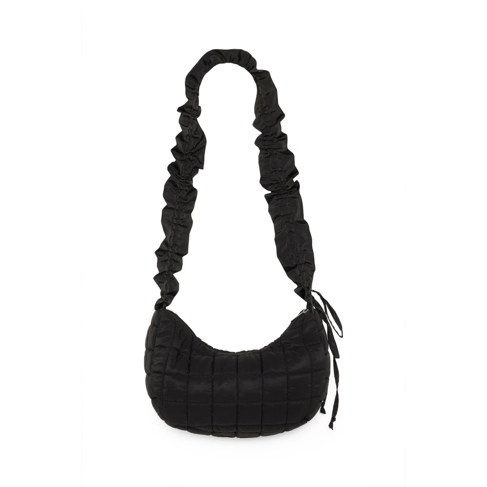 Cream Gewatteerde Zwarte Tas Accessoire Black Dames