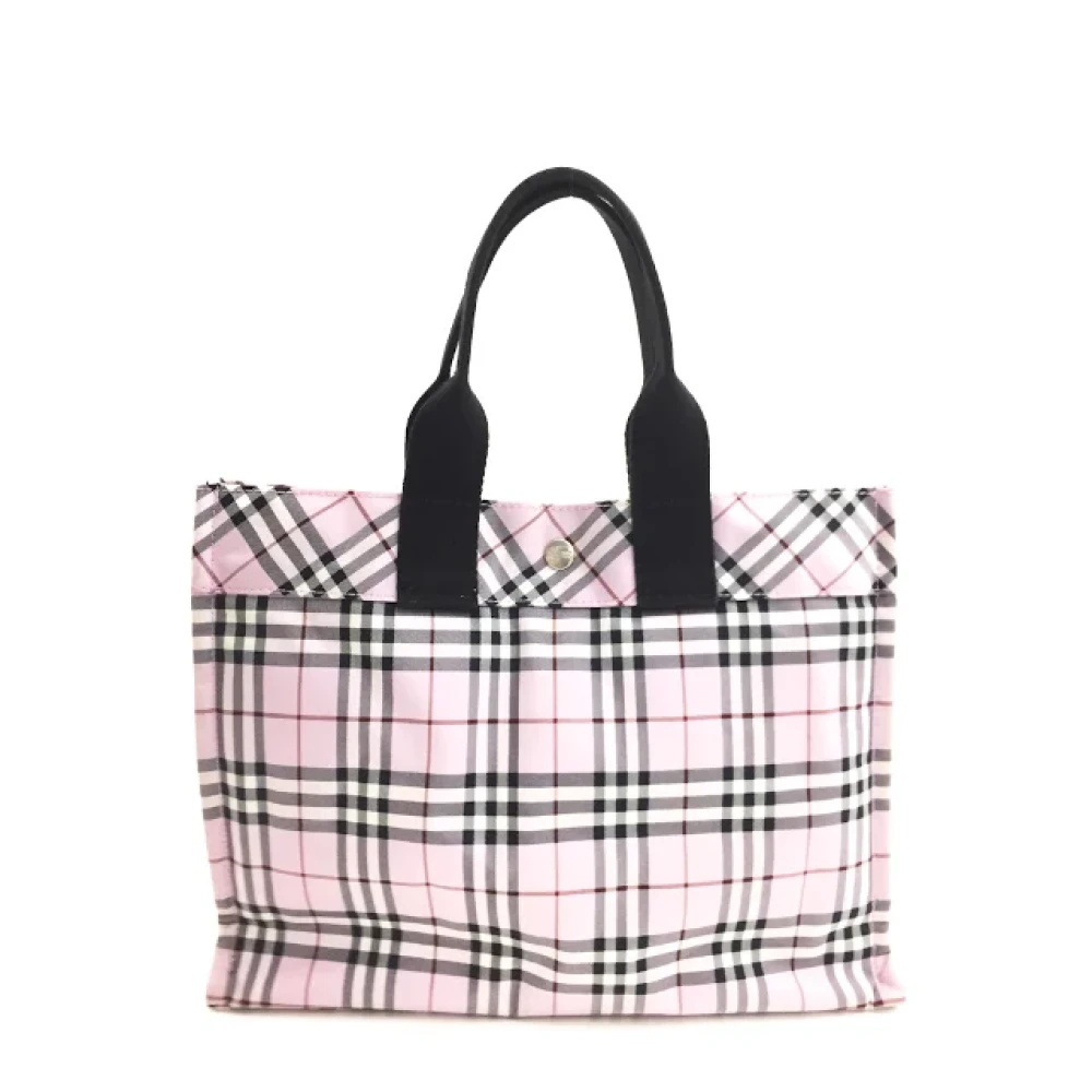 Burberry Vintage Pre-owned Nylon totes Pink Dames