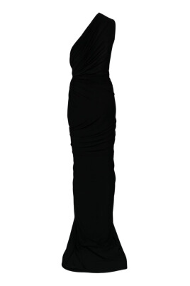 elegant-black-knit-gown