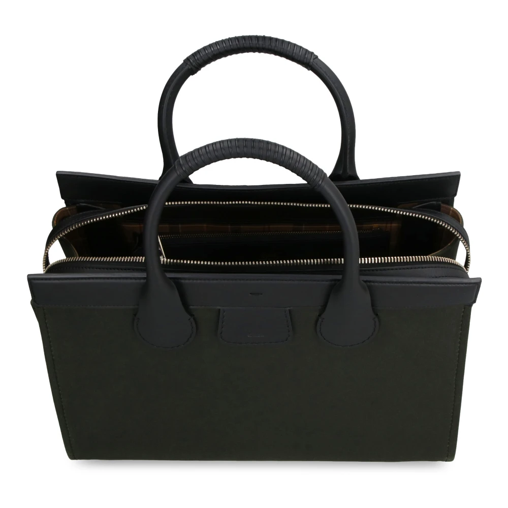 Chloé Edith Canvas Tote Tas Green Dames