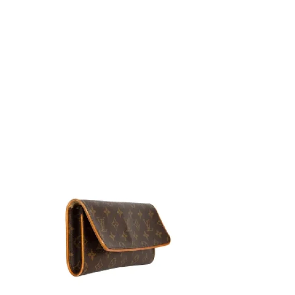 Louis Vuitton Vintage Pre-owned Suede louis-vuitton-bags Brown Dames