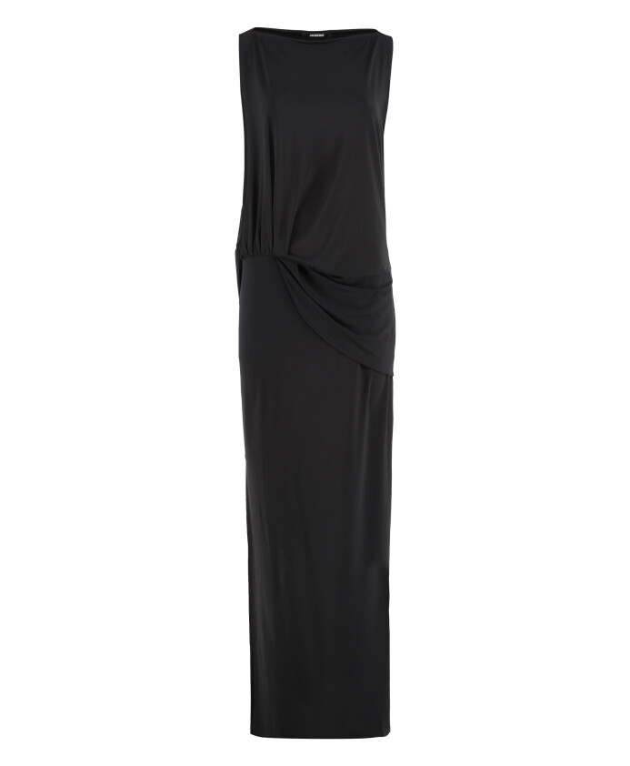 robe-en-jersey-drapee