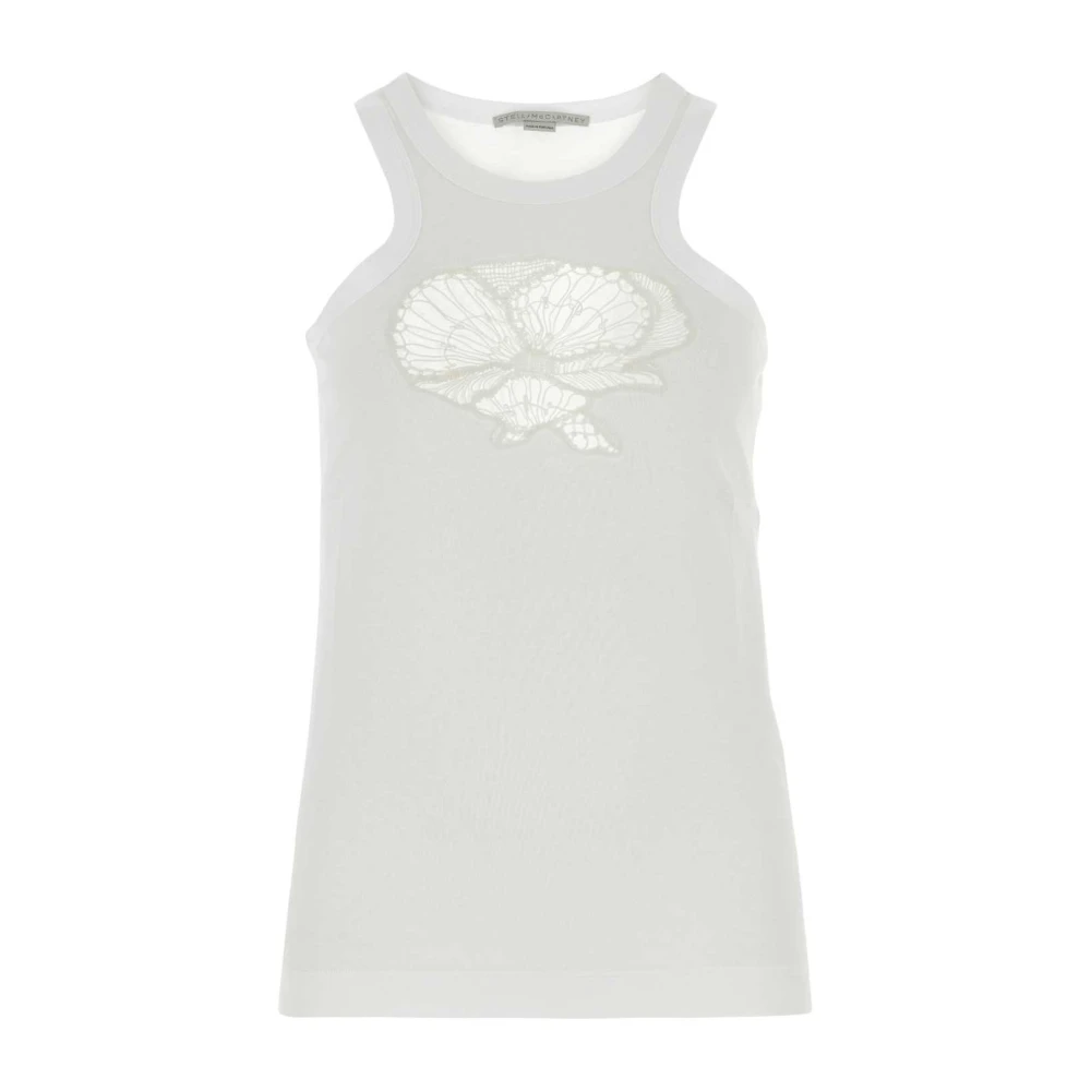 Stella Mccartney Femme Blanc - Tops > Sleeveless Tops
